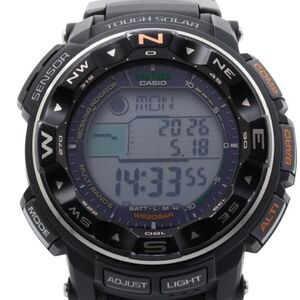CASIO PRO TREK Multifield Line PRW-2500-1JF Black Resin/Aluminum Men's Watch